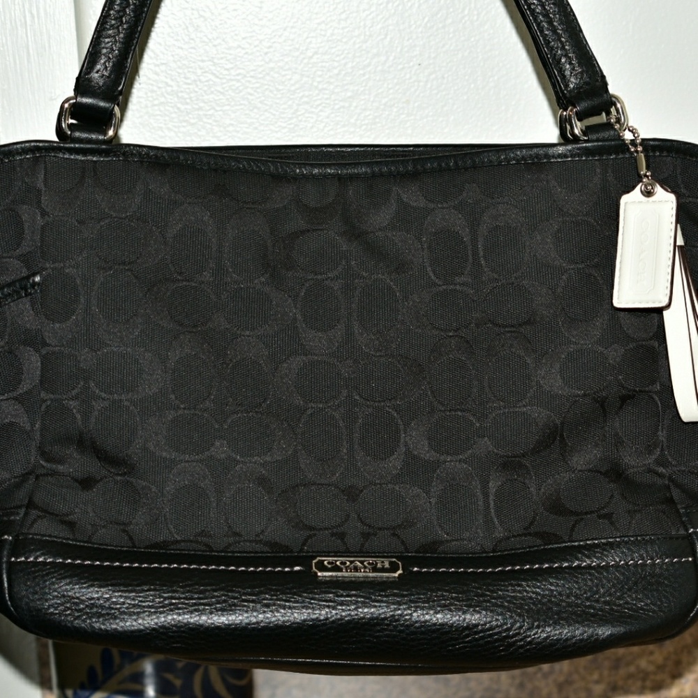 COACH Signature Carrie Tote